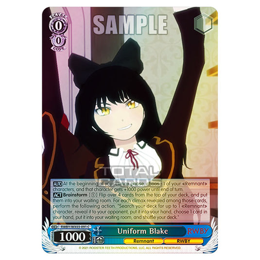 Weiss Schwarz - RWBY - Uniform Blake (C) RWBY/WX03-091