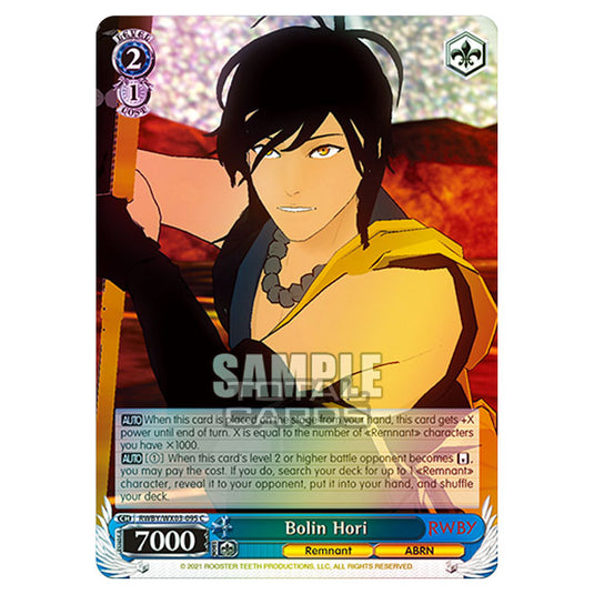 Weiss Schwarz - RWBY - Bolin Hori (C) RWBY/WX03-095