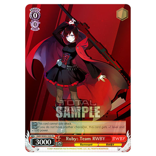 Weiss Schwarz - RWBY - Ruby: Team RWBY (PR) RWBY/WX03-102