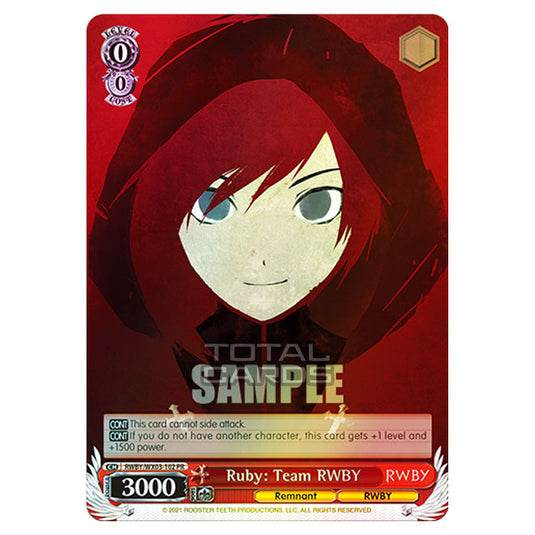Weiss Schwarz - RWBY - Ruby: Team RWBY (PR) RWBY/WX03-102S