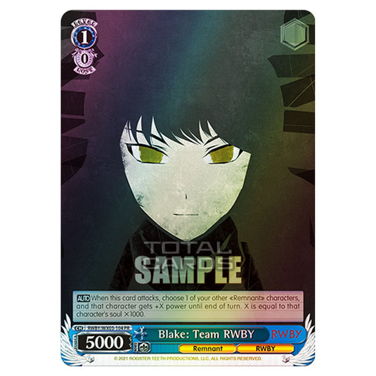 Weiss Schwarz - RWBY - Blake: Team RWBY (PR) RWBY/WX03-104