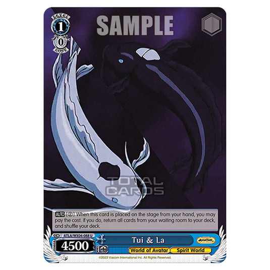 Weiss Schwarz - Avatar - The Last Airbender - Tui & La (U) ATLA/WX04-088