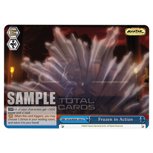 Weiss Schwarz - Avatar - The Last Airbender - Frozen in Action (CC) ATLA/WX04-100