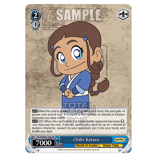 Weiss Schwarz - Avatar - The Last Airbender - Chibi Katara (PR) ATLA/WX04-105S