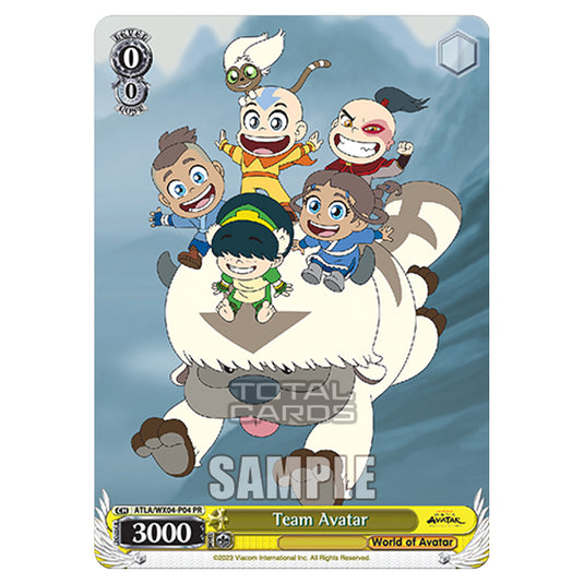 Weiss Schwarz - Avatar - The Last Airbender - Team Avatar (PR) ATLA/WX04-P04