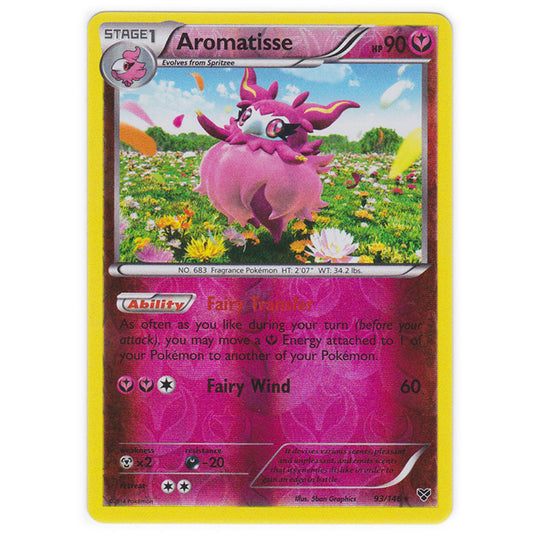 Pokemon - XY Base Set - (Reverse Holo) Aromatisse - 93/146
