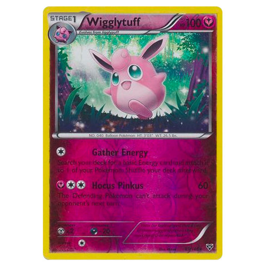 Pokemon - XY Base Set - (Reverse Holo) Wigglytuff - 89/146