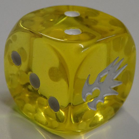 Dragoborne - Dice - Yellow (Transparent)