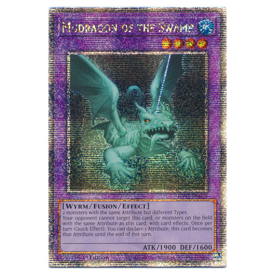 Yu-Gi-Oh! - 25th Anniversary Rarity Collection - Mudragon of the Swamp (Quarter Century Secret Rare) RA01-EN028-QCSR