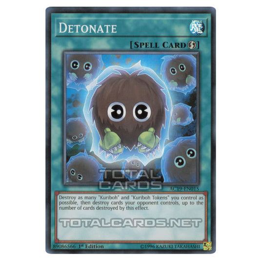 Yu-Gi-Oh! - Advent Calender 2019 - Detonate (Super Rare) AC19-EN015