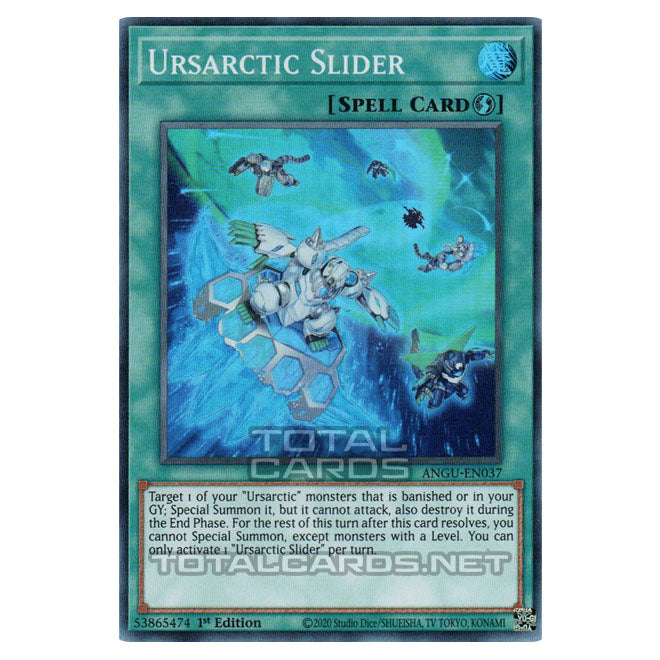 Yu-Gi-Oh! - Ancient Guardians - Ursarctic Slider (Super Rare) ANGU-EN0 Yu-Gi-Oh! - Ancient Guardians - Ursarctic Slider (Super Rare) ANGU-EN0