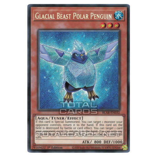 Yu-Gi-Oh! - Battles of Legend: Armageddon - Glacial Beast Polar Penguin (Secret Rare) BLAR-EN032