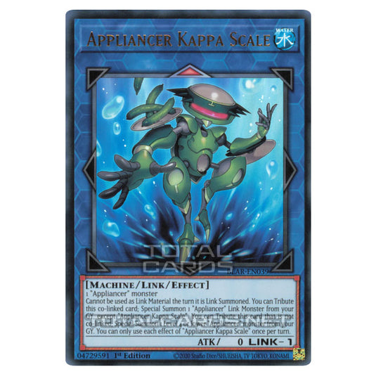 Yu-Gi-Oh! - Battles of Legend: Armageddon - Appliancer Kappa Scale (Ultra Rare) BLAR-EN039