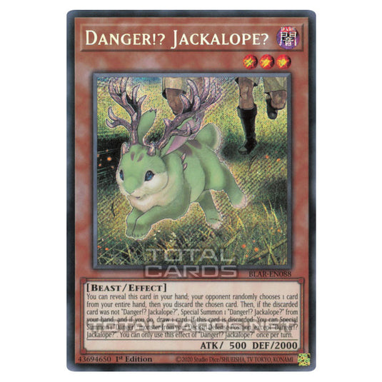 Yu-Gi-Oh! - Battles of Legend: Armageddon - Danger!? Jackalope? (Secret Rare) BLAR-EN088
