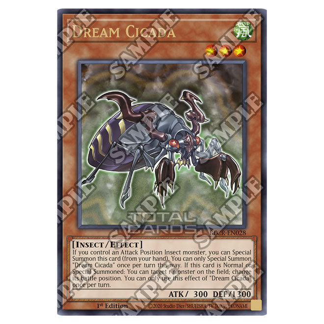 Yu-Gi-Oh! - Crystal Revenge - Dream Cicada (Ultra Rare) BLCR-EN028 Yu-Gi-Oh! - Crystal Revenge - Dream Cicada (Ultra Rare) BLCR-EN028