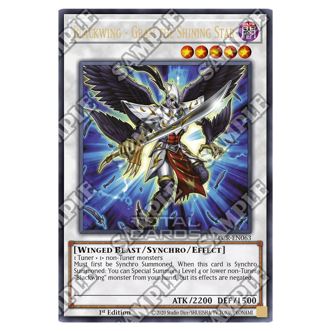 Yu-Gi-Oh! - Crystal Revenge - Blackwing - Gram the Shining Star (Ultra Yu-Gi-Oh! - Crystal Revenge - Blackwing - Gram the Shining Star (Ultra