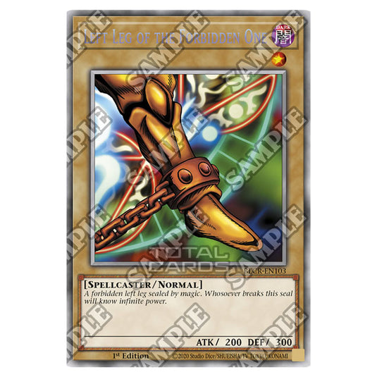 Yu-Gi-Oh! - Crystal Revenge - Left Leg of the Forbidden One (Starlight Rare) BLCR-EN103