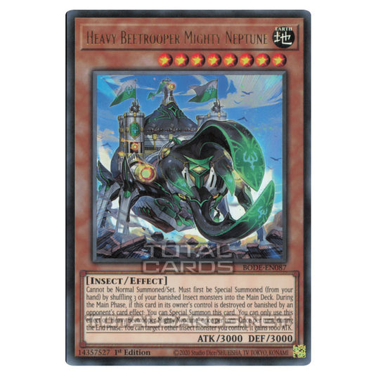 Yu-Gi-Oh! - Burst of Destiny - Heavy Beetrooper Mighty Neptune (Ultra Rare) BODE-EN087