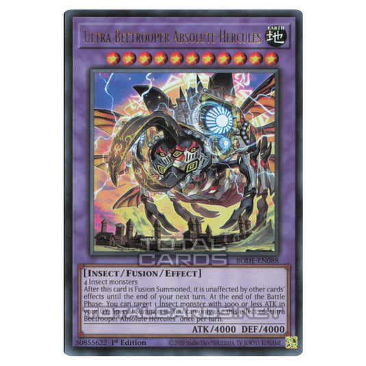 Yu-Gi-Oh! - Burst of Destiny - Ultra Beetrooper Absolute Hercules (Ultra Rare) BODE-EN088