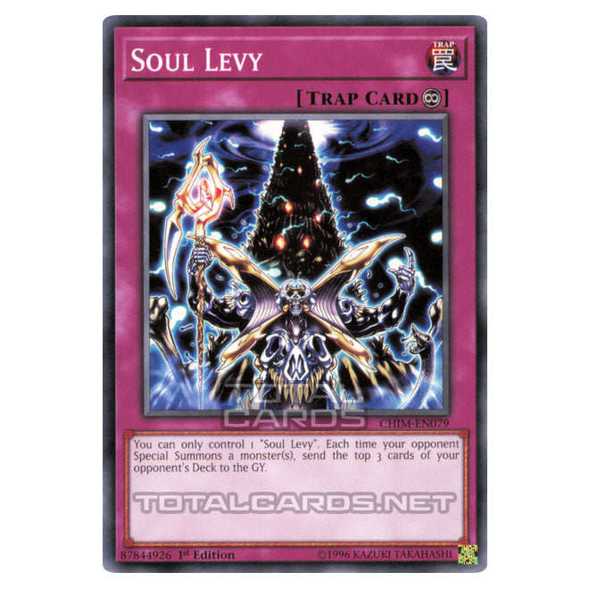 Yu-Gi-Oh! - Chaos Impact - Soul Levy (Common) CHIM-EN079 Yu-Gi-Oh! - Chaos Impact - Soul Levy (Common) CHIM-EN079
