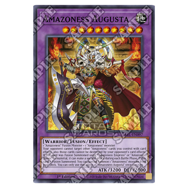 Yu-Gi-Oh! - Darkwing Blast - Amazoness Augusta (Common) DABL-EN097 Yu-Gi-Oh! - Darkwing Blast - Amazoness Augusta (Common) DABL-EN097