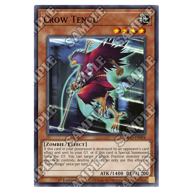 Yu-Gi-Oh! - Dimension Force - Crow Tengu (Common) DIFO-EN094 Yu-Gi-Oh! - Dimension Force - Crow Tengu (Common) DIFO-EN094
