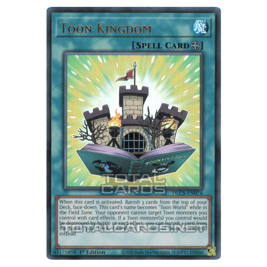 Yu-Gi-Oh! - Dragons of Legend: The Complete Series - Toon Kingdom (Ultra Rare) DLCS-EN074-Gold