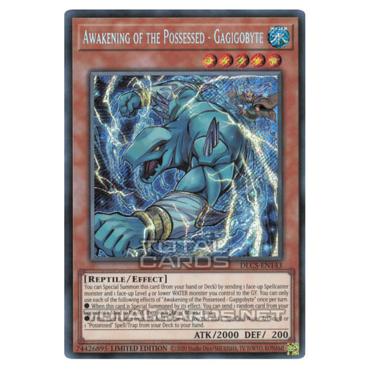 Yu-Gi-Oh! - Dragons of Legend: The Complete Series - Awakening of the Possessed - Gagigobyte (Secret Rare) DLCS-EN143