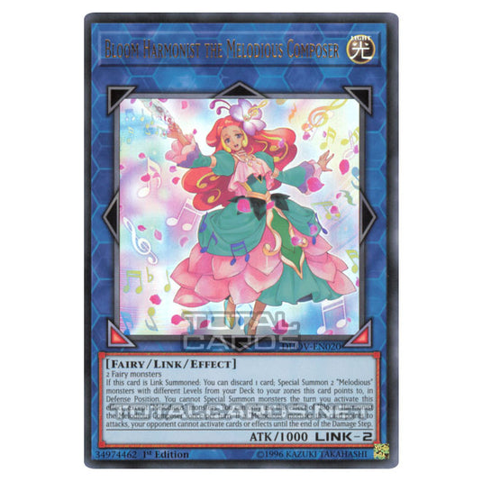 Yu-Gi-Oh! - Duel Overload - Bloom Harmonist the Melodious Composer (Ultra Rare) DUOV-EN020