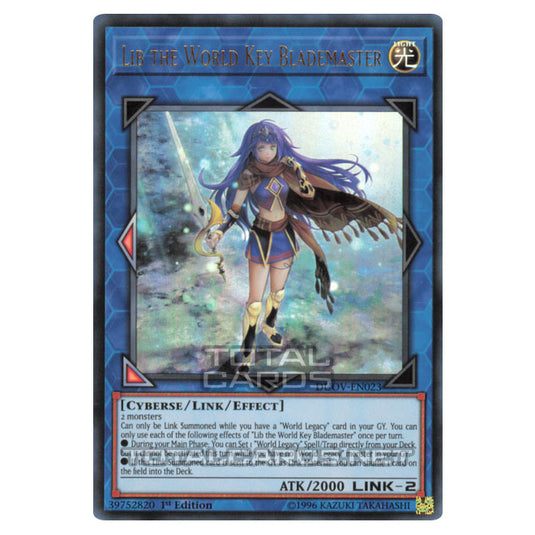 Yu-Gi-Oh! - Duel Overload - Lib the World Key Blademaster (Ultra Rare) DUOV-EN023