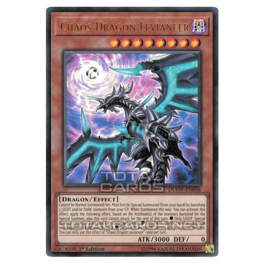 Yu-Gi-Oh! - Duel Overload - Chaos Dragon Levianeer (alternate art) (Ultra Rare) DUOV-EN058