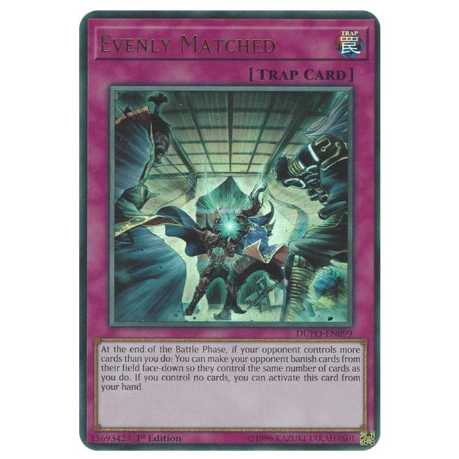 evenly matched yugioh card Yu-Gi-Oh! - Duel Power