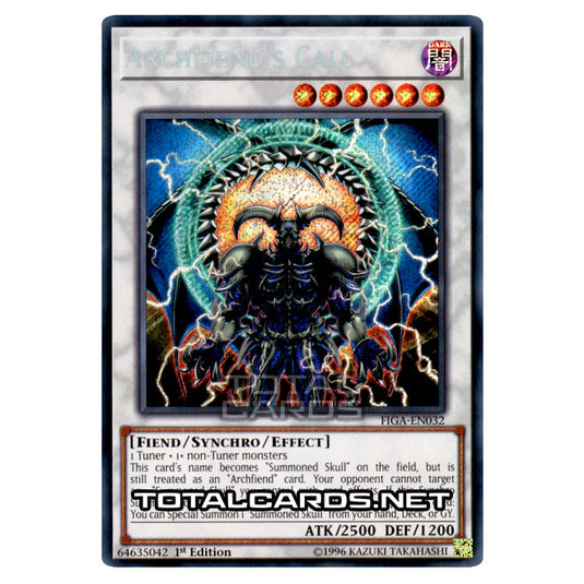 Yu-Gi-Oh! - Fists of the Gadgets - Archfiend's Call (Secret Rare) FIGA-EN032
