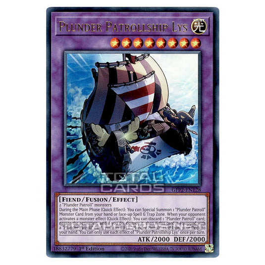Yu-Gi-Oh! - Ghosts From The Past - The 2nd Haunting - Plunder Patrollship Lys (Ultra Rare) GFP2-EN128