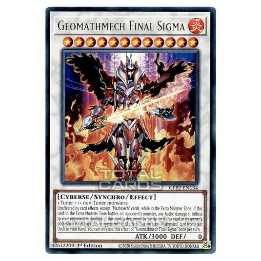 Yu-Gi-Oh! - Ghosts From The Past - The 2nd Haunting - Geomathmech Final Sigma (Ultra Rare) GFP2-EN134