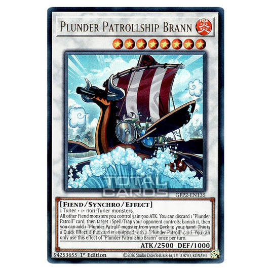 Yu-Gi-Oh! - Ghosts From The Past - The 2nd Haunting - Plunder Patrollship Brann (Ultra Rare) GFP2-EN135