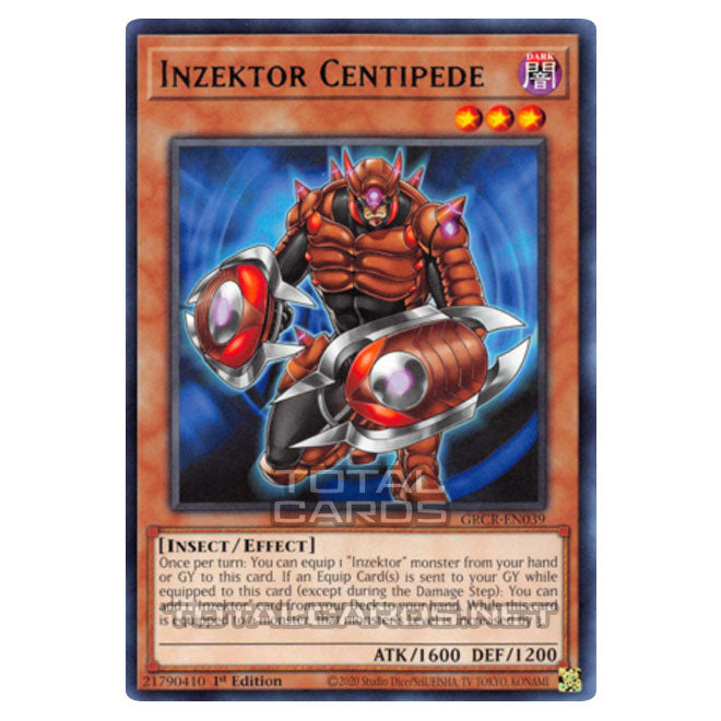 Yu-Gi-Oh! - The Grand Creators - Inzektor Centipede (Rare) GRCR-EN039 Yu-Gi-Oh! - The Grand Creators - Inzektor Centipede (Rare) GRCR-EN039