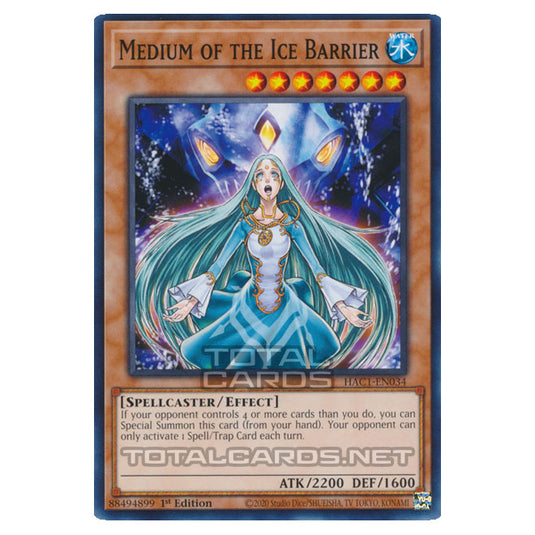 Yu-Gi-Oh! - Hidden Arsenal - Chapter 1 - Medium of the Ice Barrier (Common) HAC1-EN034
