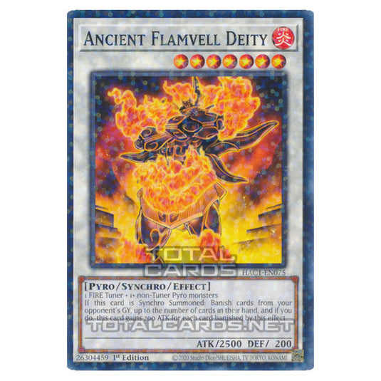 Yu-Gi-Oh! - Hidden Arsenal - Chapter 1 - Ancient Flamvell Deity (Normal Parallel Rare) HAC1-EN075A