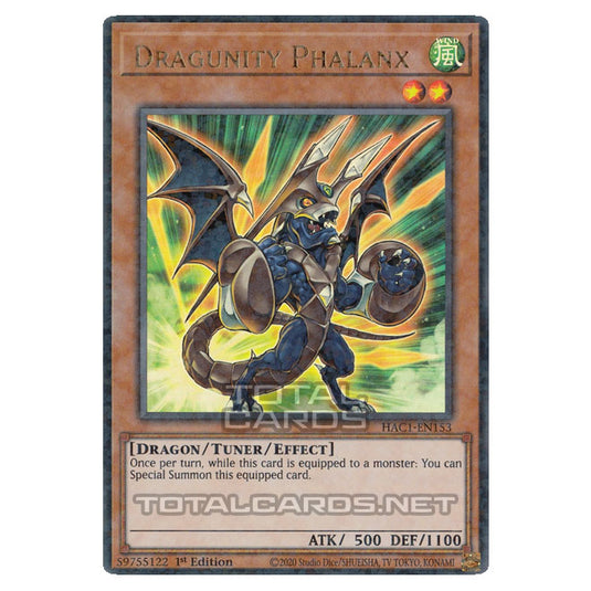 Yu-Gi-Oh! - Hidden Arsenal - Chapter 1 - Dragunity Phalanx (Ultra Parallel Rare) HAC1-EN153