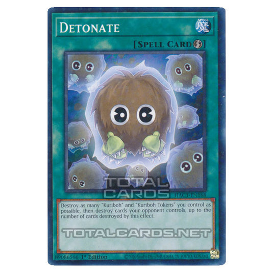 Yu-Gi-Oh! - Hidden Arsenal - Chapter 1 - Detonate (Normal Parallel Rare) HAC1-EN168A