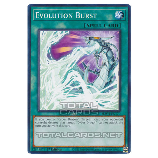 Yu-Gi-Oh! - Hidden Arsenal - Chapter 1 - Evolution Burst (Normal Parallel Rare) HAC1-EN170A