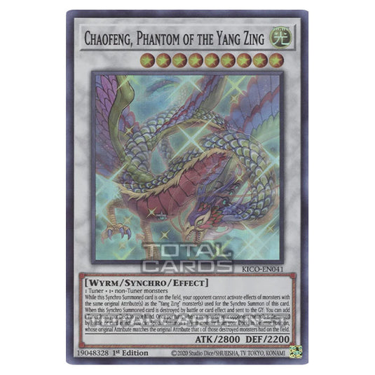 Yu-Gi-Oh! - King's Court - Chaofeng, Phantom of the Yang Zing (Super Rare) KICO-EN041