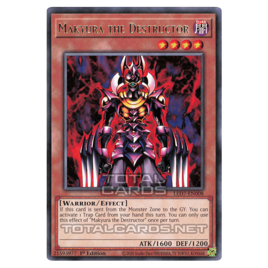 Yu-Gi-Oh! - Legendary Duelists: Rage of Ra - Makyura the Destructor (Rare) LED7-EN008