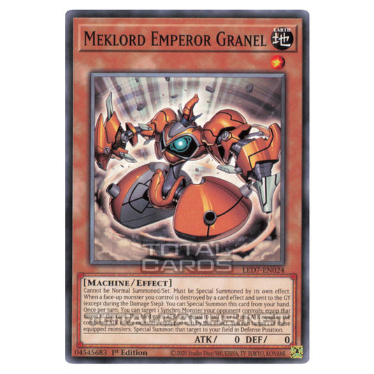 Yu-Gi-Oh! - Legendary Duelists: Rage of Ra - Meklord Emperor Granel (Common) LED7-EN024