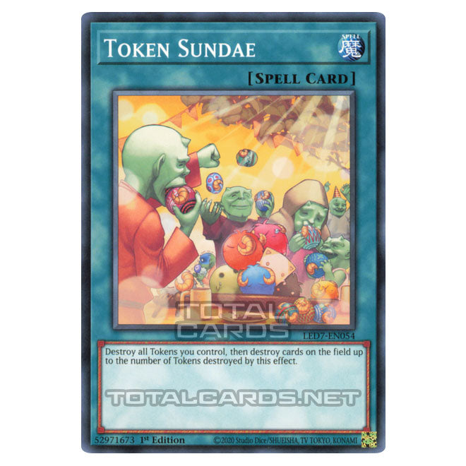 Yu-Gi-Oh! - Legendary Duelists: Rage of Ra - Token Sundae (Common) LED Yu-Gi-Oh! - Legendary Duelists: Rage of Ra - Token Sundae (Common) LED