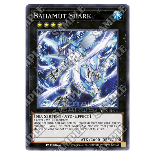 Yu-Gi-Oh! - Legandary Duelist - Duels From The Deep - Bahamut Shark (Rare) LED9-EN011
