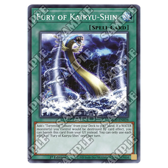 Yu-Gi-Oh! - Legandary Duelist - Duels From The Deep - Fury of Kairyu-Shin (Common) LED9-EN028