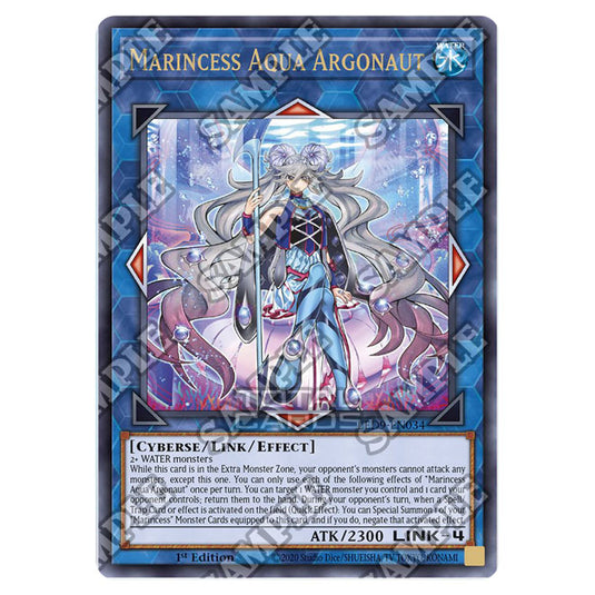 Yu-Gi-Oh! - Legandary Duelist - Duels From The Deep - Marincess Aqua Argonaut (Ultra Rare) LED9-EN034