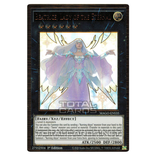 Yu-Gi-Oh! - Maximum Gold - Beatrice, Lady of the Eternal (Premium Gold Rare) MAGO-EN035
